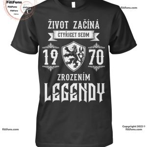 Zrozeni Legendy 1970 T-Shirt