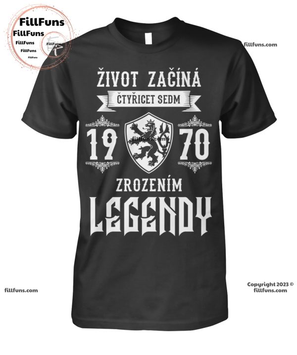 Zrozeni Legendy 1970 T-Shirt