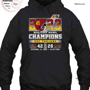 2023 Holiday Bowl Champions USC Trojans 42 – 28 Louisville Cardinals December 27, 2023 Petco Park Unisex T-Shirt