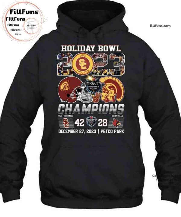 2023 Holiday Bowl Champions USC Trojans Unisex T-Shirt