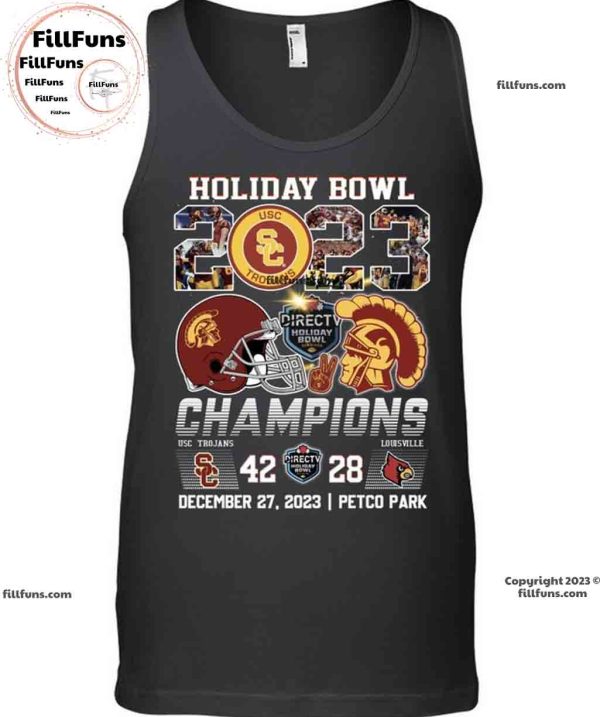 2023 Holiday Bowl Champions USC Trojans Unisex T-Shirt