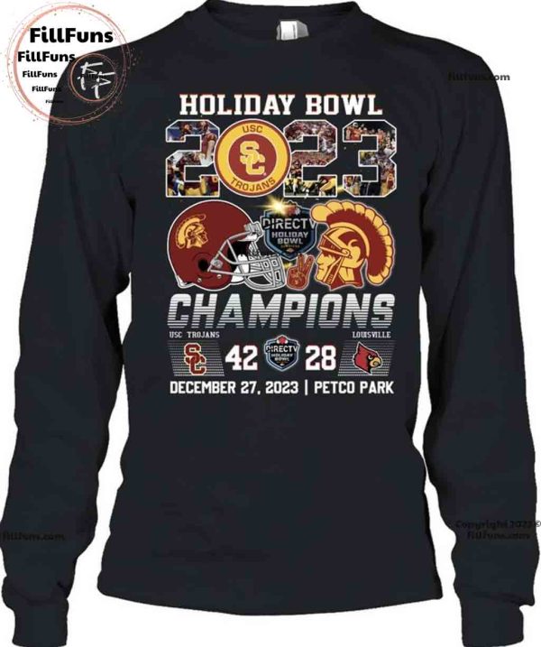 2023 Holiday Bowl Champions USC Trojans Unisex T-Shirt