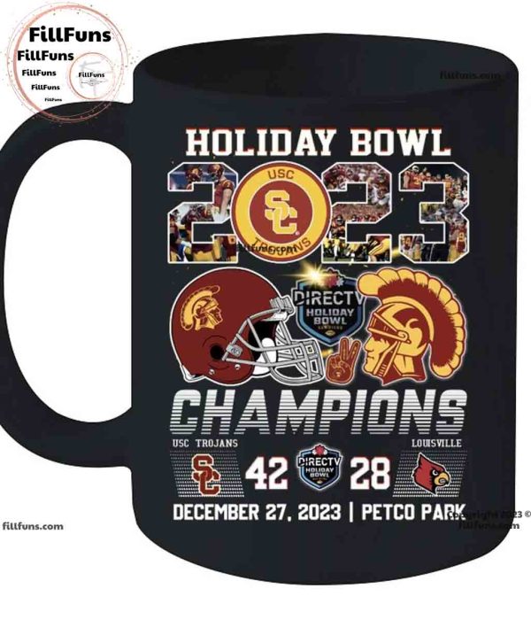 2023 Holiday Bowl Champions USC Trojans Unisex T-Shirt