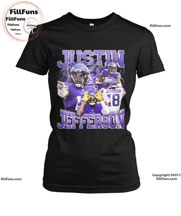 Justin Jefferson Retro Unisex T-Shirt