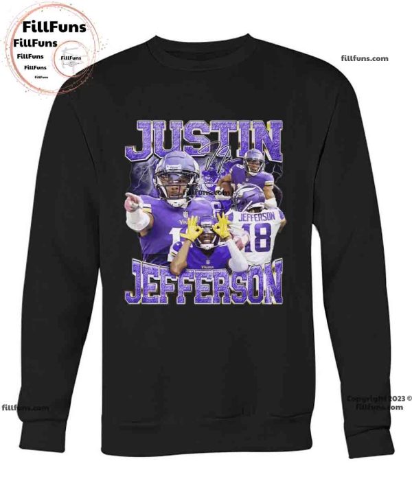 Justin Jefferson Retro Unisex T-Shirt