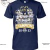 Peach Bowl Champions 2023 Ole Miss Rebels 38 – 25 Penn State Nittany Lions Unisex T-Shirt