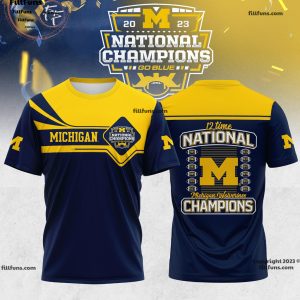 12 Time National Champions College Football Playoff 2023 Shirt