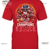 Kansas City Chiefs Back To Back 2022 2023 AFC Champs Unisex T-Shirt