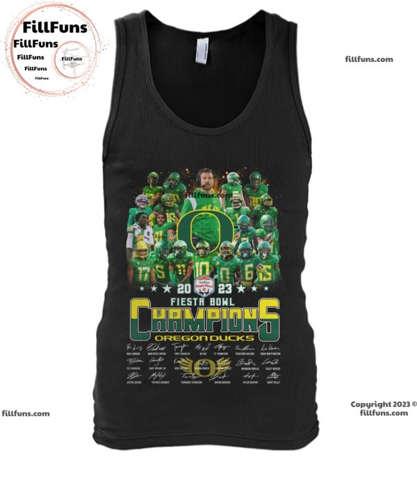 2023 Fiesta Bowl Champions Oregon Ducks Unisex T-Shirt