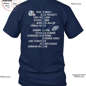 2023 NFC East Division Champions Dallas Cowboys Unisex T-Shirt