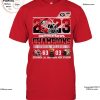 2023 AFC West Division Champions Kansas City Chief Signature Unisex T-Shirt