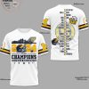 2024 National Champions Michigan Wolverines 3D Shirt – Gradient