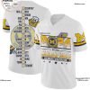 2024 National Champions Michigan Wolverines Football Jersey – Yellow