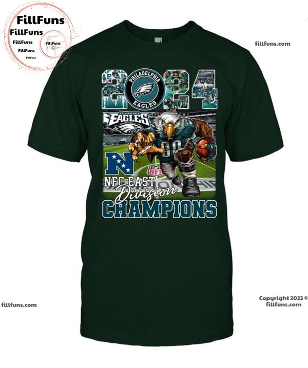 2024 NFC East Division Champions Philadelphia Eagles Unisex T-Shirt