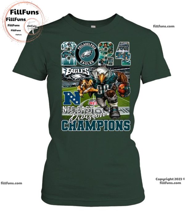 2024 NFC East Division Champions Philadelphia Eagles Unisex T-Shirt