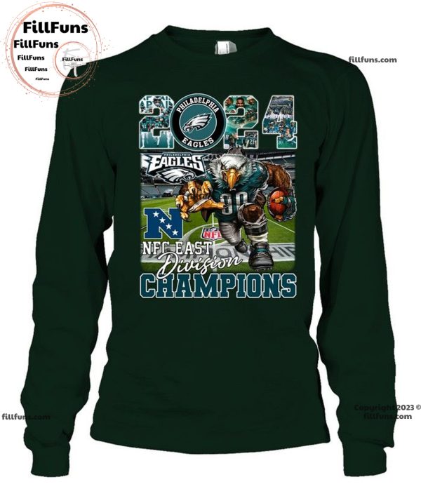 2024 NFC East Division Champions Philadelphia Eagles Unisex T-Shirt