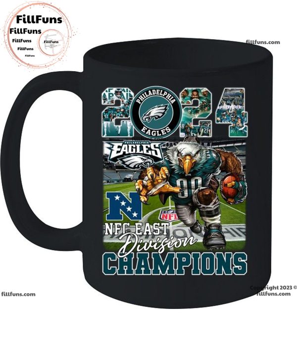 2024 NFC East Division Champions Philadelphia Eagles Unisex T-Shirt