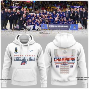 2024 World Junior Ice Hockey Champions USA Hockey Tshirt