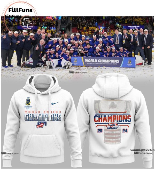 2024 World Junior Ice Hockey Champions USA Hockey Tshirt