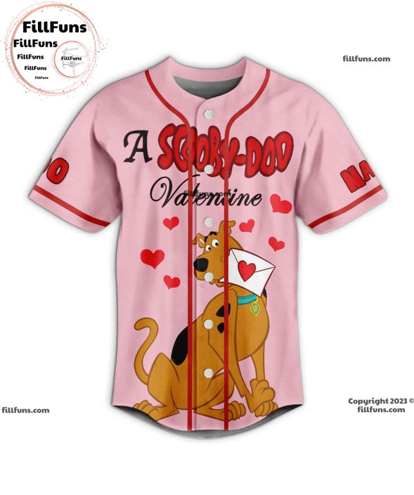 A Scooby-Doo Valentine I’m All Hearts For You Custom Baseball Jersey
