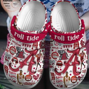 Alabama Baeketball Roll Tide Crocs