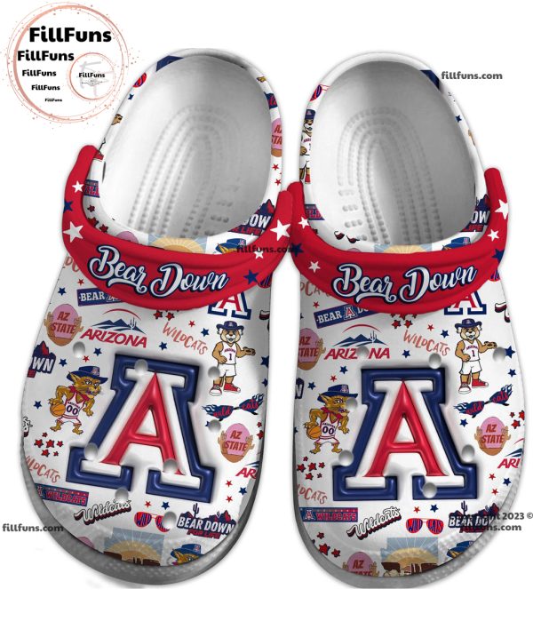 Arizona Wildcats Bear Down Crocs