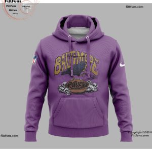 Baltimore Ravens x Grateful Dead Design Hoodie, Jogger, Cap