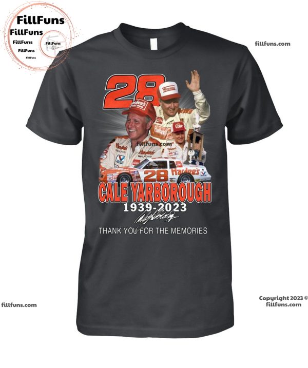 Cale Yarborough 1939 – 2023 Thank You For The Memories Unisex T-Shirt