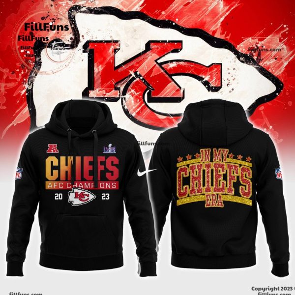 Chiefs AFC Champions 2023 In My Chiefs Era Hoodie, Jogger, Cap