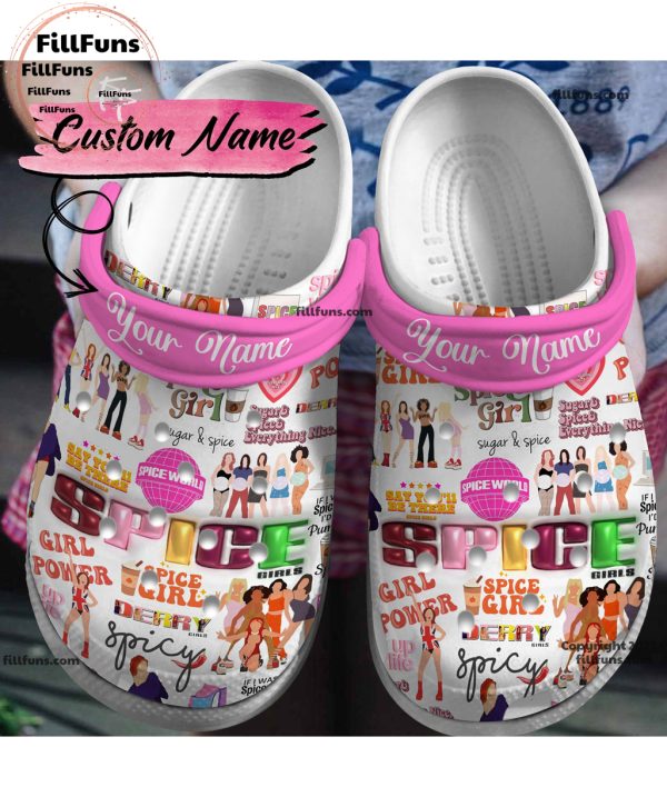 Custom Name Spice Girl Crocs