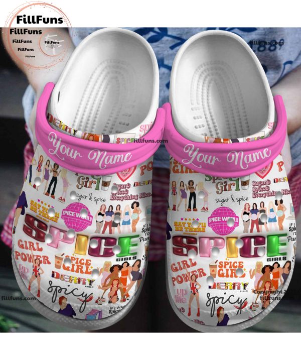 Custom Name Spice Girl Crocs