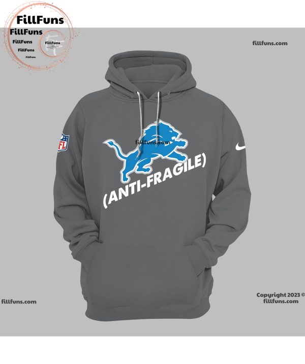 Detroit Lions Anti-Fragile NFL 2024 Hoodie, Jogger, Cap