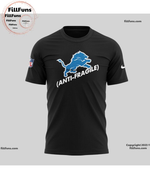 Detroit Lions Anti-Fragile NFL 2024 Hoodie, Jogger, Cap – Black