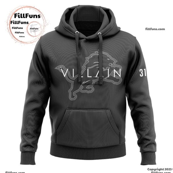 Detroit Lions Villain 2024 Hoodie, Jogger, Cap