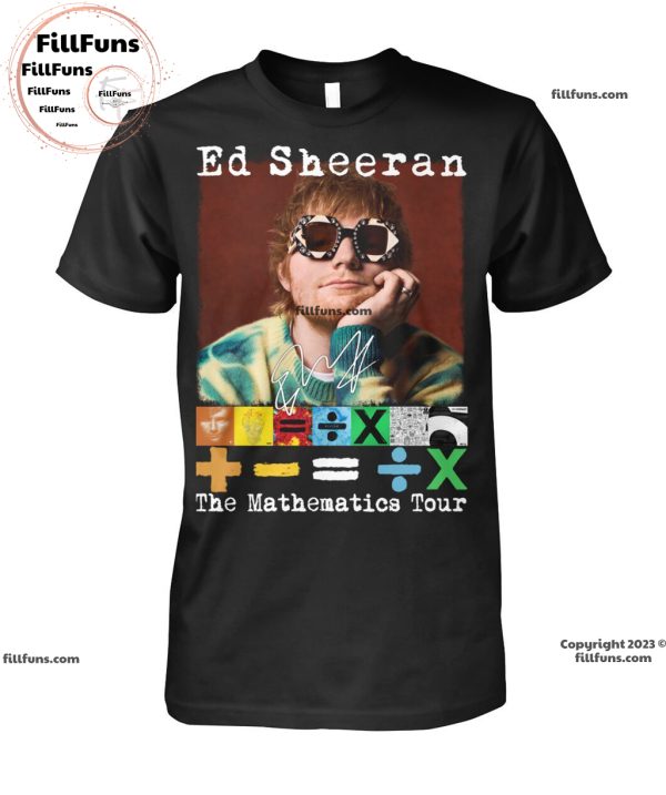 Ed Sheeran The Mathematics Tour Unisex T-Shirt