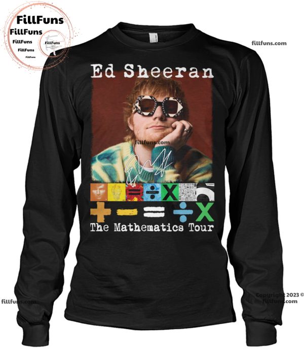 Ed Sheeran The Mathematics Tour Unisex T-Shirt