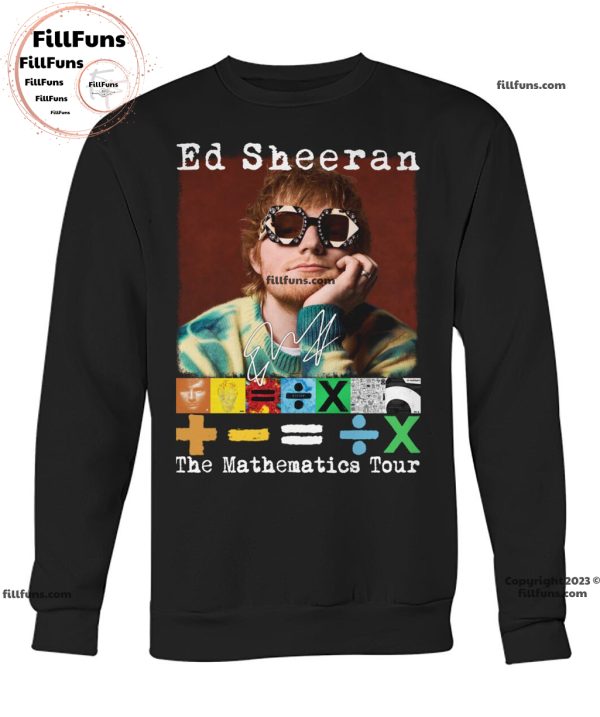 Ed Sheeran The Mathematics Tour Unisex T-Shirt