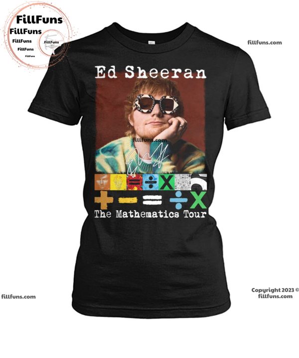 Ed Sheeran The Mathematics Tour Unisex T-Shirt