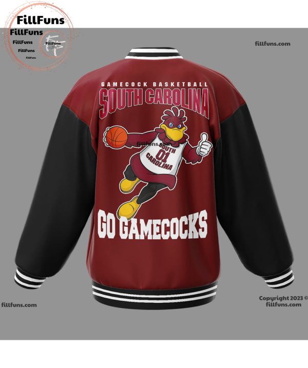 Gamecock Basketball South Carolina Go Game Cocks Baseball Jacket