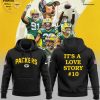 Green Bay Packers It’s A Love Story #10 Hoodie