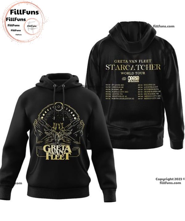 Greta Van Fleet Starcatcher World Tour 3D T-Shirt