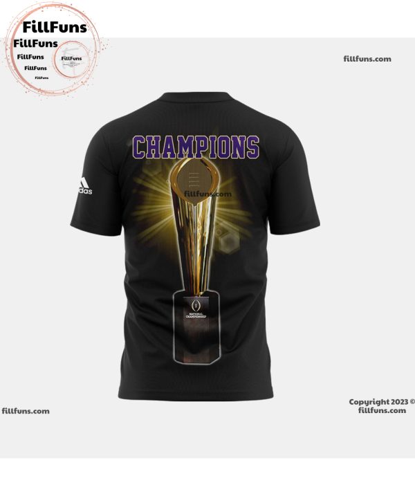 H-T WN Bound 2024 National Championship Washington Huskies Tshirt