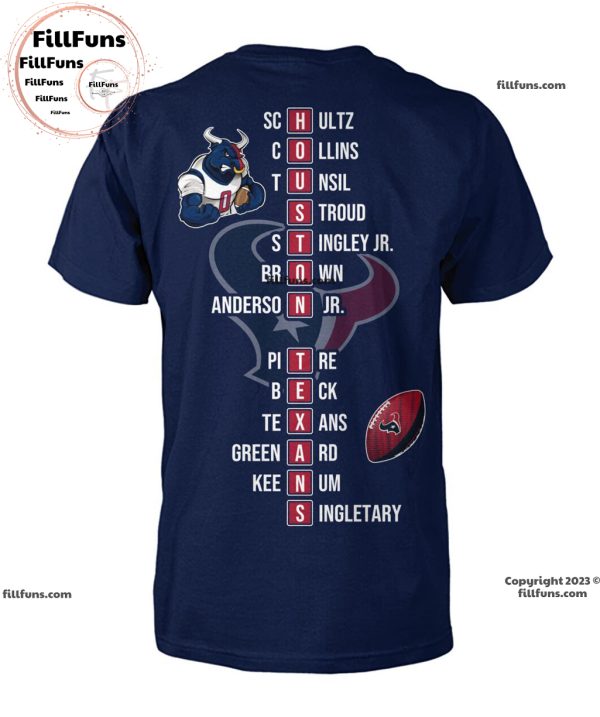 Houston Texans 2023-24 Playoffs Unisex T-Shirt