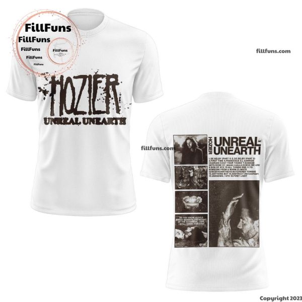 Hozier Unreal Unearth 3D T-Shirt