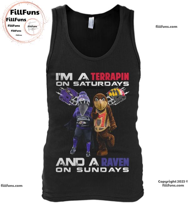 I Am Terrapin On Saturdays And A Ravens On Sundays Unisex T-Shirt