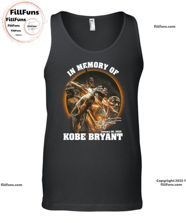 In Memory Of January 26, 2020 Kobe Bryant Unisex T-Shirt