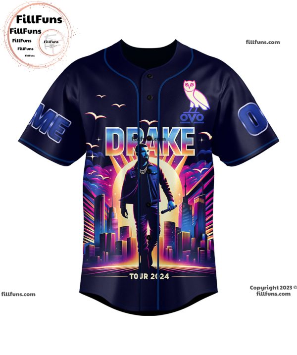 It’s All A Blur Tour Big As The What Drake & J. Cole Custom Baseball Jersey