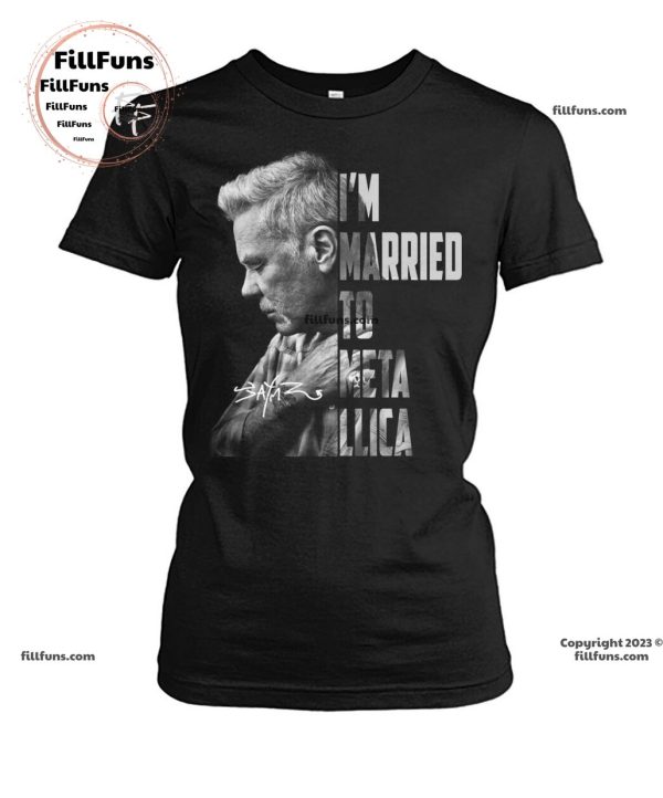 James Hetfield – I’m Married To Metallica Unisex T-Shirt
