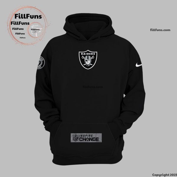 Las Vegas Raiders Coach Antonio Pierce’s Inspire Change Hoodie, Jogger, Cap