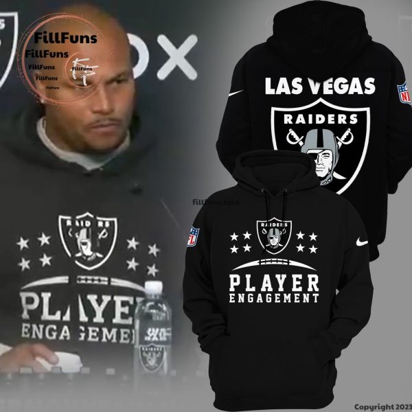 Las Vegas Raiders Player Engagement Coach Antonio Pierce’s Hoodie, Jogger, Cap